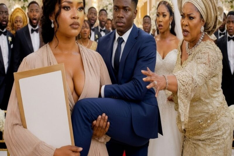 Elle est arrivée à son mariage avec un nouveau-né, mais le milliardaire souriait aux côtés de sa maîtresse, sans se douter de rien…