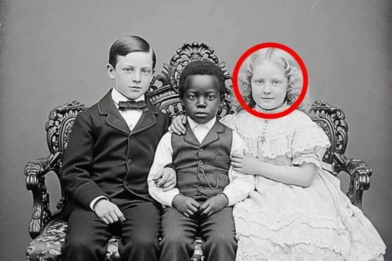 Cette photo de trois enfants semble innocente — jusqu’à ce que des experts découvrent une vérité cachée