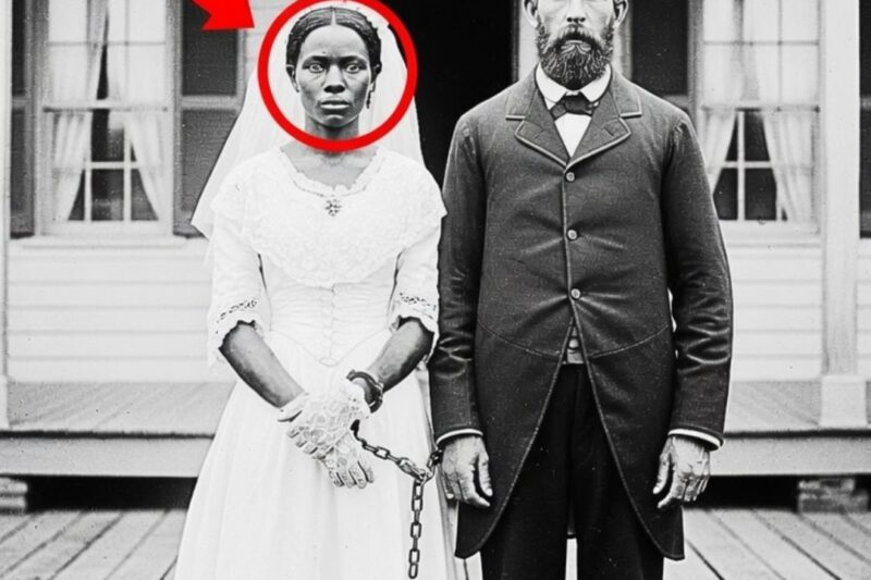 Ce n’était qu’une photo de mariage — jusqu’à ce qu’on zoome sur la main de la mariée.