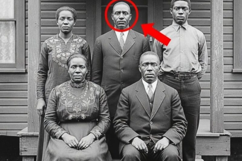 Ce n’était qu’une simple photo de famille, jusqu’à ce que des experts zooment sur le fils et remarquent quelque chose d’incroyable