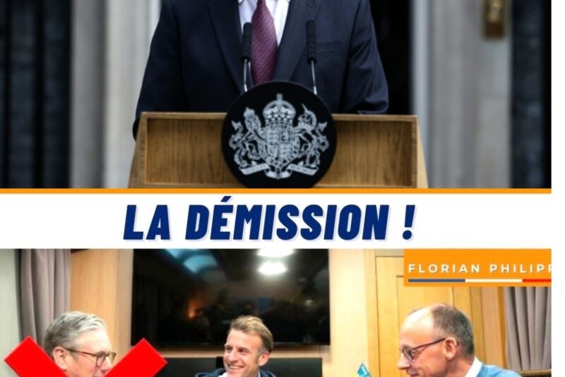 Starmer démissionne : Macron panique complètement !