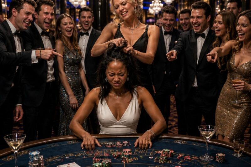 La fille d’un magnat des casinos se moque du PDG noir — quelques minutes plus tard, elle retire 9,9 milliards de dollars et anéantit l’empire.