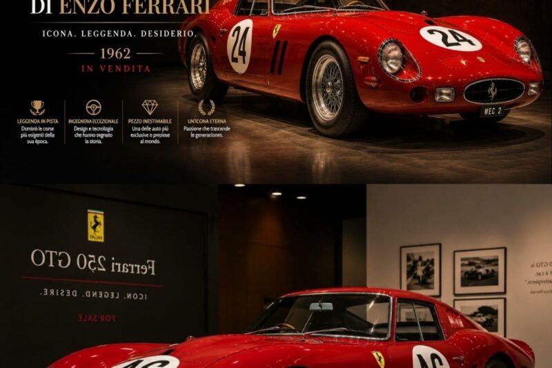 Ferrari 250 GTO: il capolavoro di Enzo Ferrari