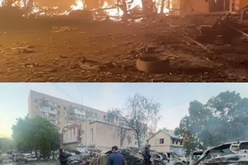 Pluie de feu sur l’Ukraine : Au moins 18 morts et des villes ravagées après une attaque massive de missiles et de drones russes
