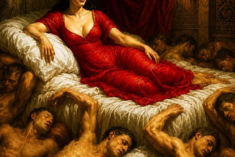 Elle a couché avec 100 esclaves en une seule nuit, et ils sont tous morts avant l’aube.