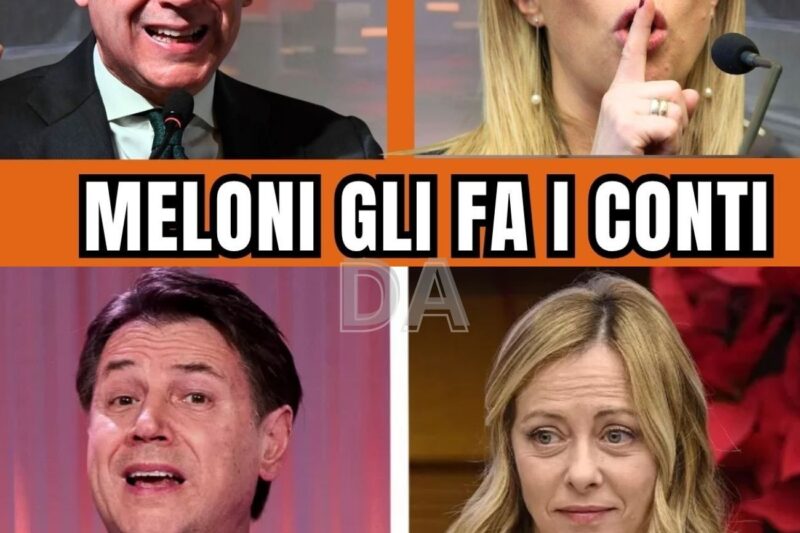 CONTE ATTACCA, MA MELONI LO INCHIODA AL SUO PASSATO