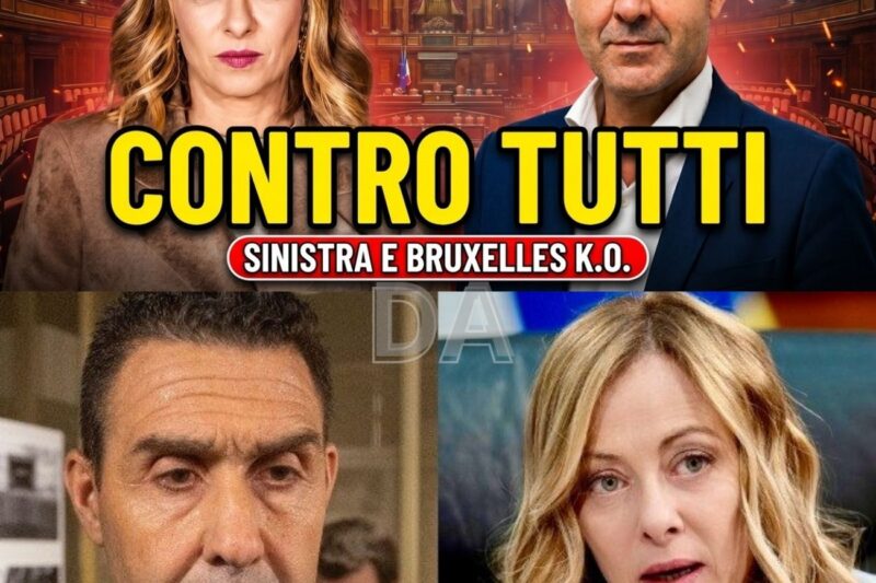 MELONI e VANNACCI CONTRO TUTTI: 8 scontri che hanno ZITTITO sinistra e Bruxelles