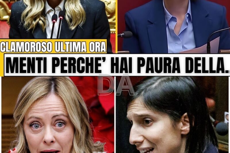 GIORGIA MELONI RISPONDE ALLE ACCUSE DI ELLY SCHLEIN E LA ZITTISCE DAVANTI A TUTTI