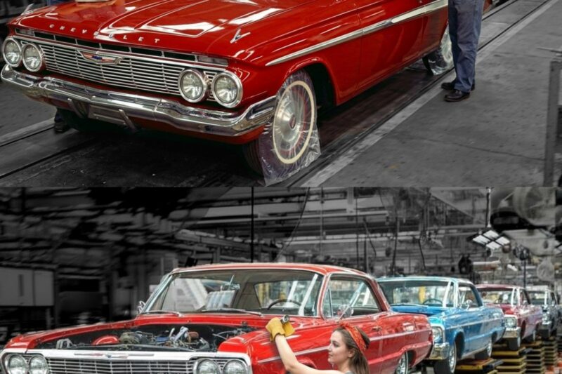 Filmati d’archivio Chevrolet (rari): processo produttivo degli anni ’50 all’interno di una fabbrica GM