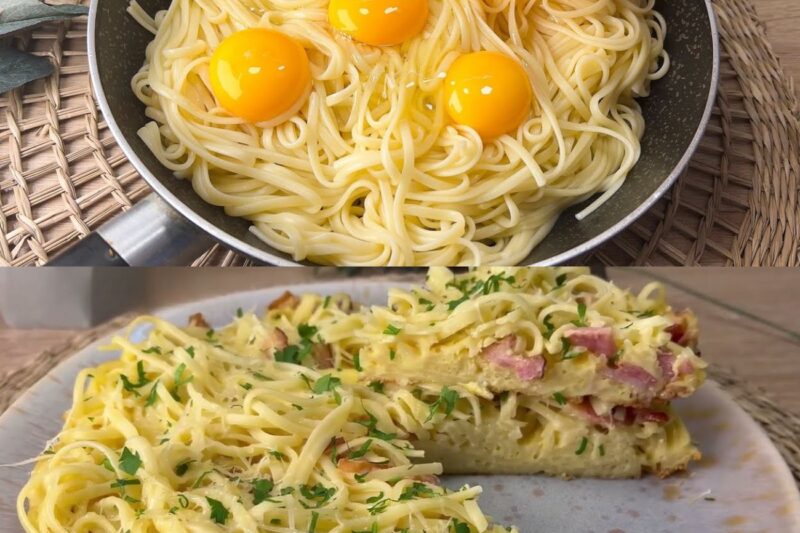 Basta aggiungere un uovo ai noodles e rimarrete stupiti! Economico e delizioso!