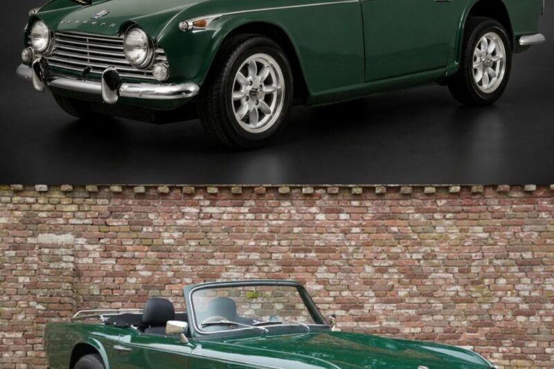 Triumph TR4: l’auto sportiva che l’America amava prima che la Gran Bretagna perdesse la sua strada.
