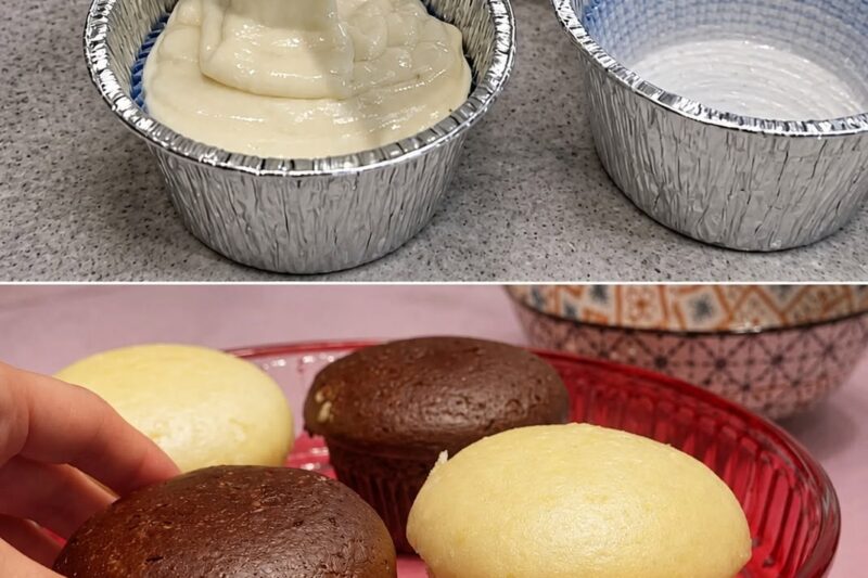 Je les prépare le matin pendant que le café arrive : ces muffins japonais à l’eau sont prêts en 20 minutes et sans four, ils n’ont jamais été aussi moelleux !