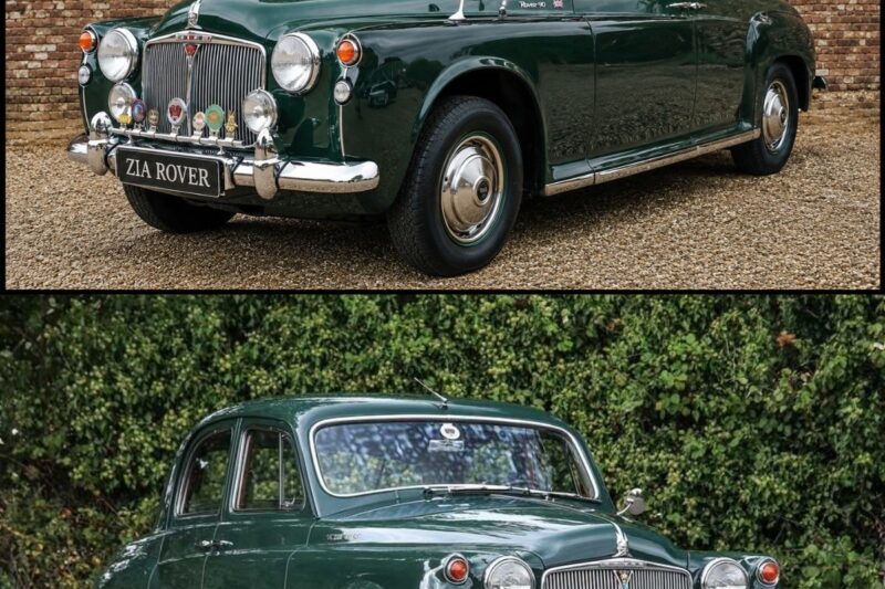 Rover P4 ‘Zia Rover’: la leggenda britannica che ha dominato dal 1949 al 1964