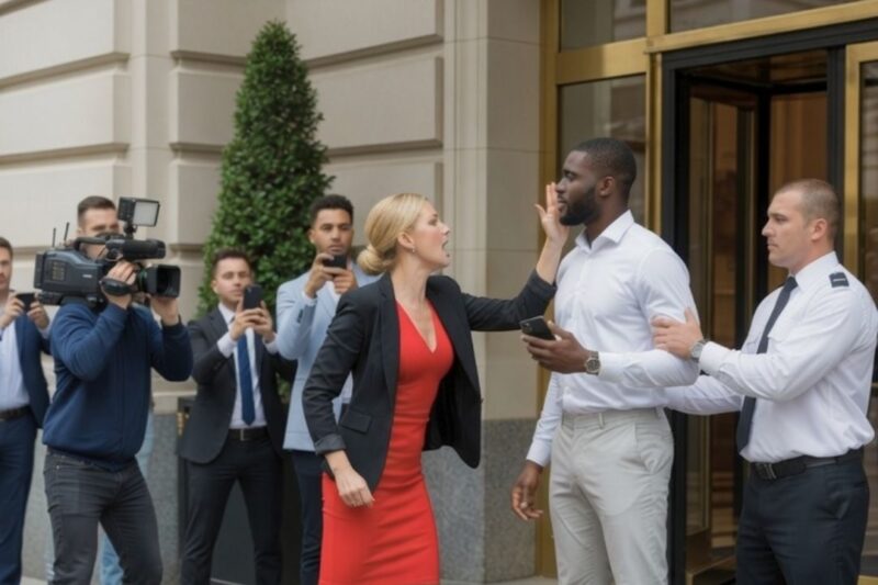 Un PDG noir accusé de vol dans son propre hôtel, quelques minutes plus tard, il renvoie le directeur !