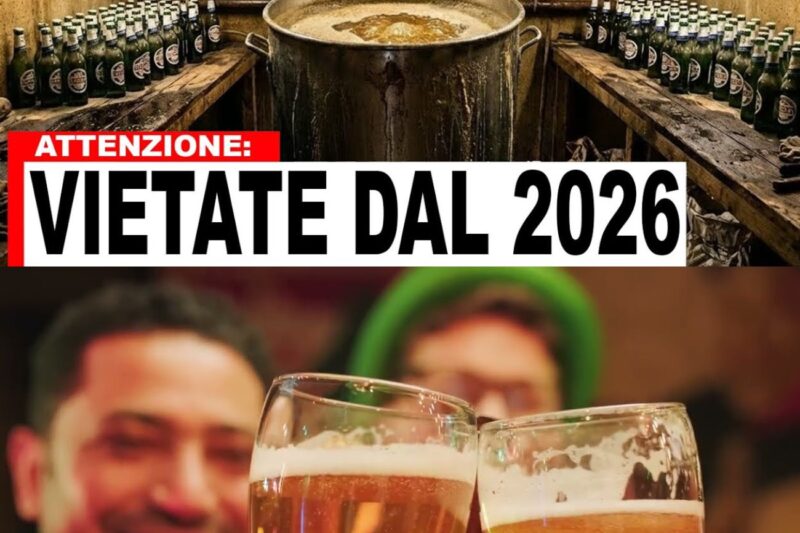 Ecco una classifica di 7 marche di birra italiana; alcune sono buone, altre meno.