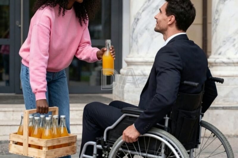 Il vendait du jus d’orange dans la rue jusqu’à ce qu’il en propose au millionnaire ; l’homme fit l’impensable.