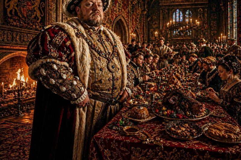 Banquet royal anglais de 1530 : La nourriture dégoûtante que mangeaient les Tudors