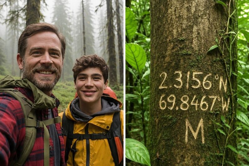 Un père et son fils ont disparu dans une forêt canadienne. 15 ans plus tard, un bûcheron découvre quelque chose d’incroyable…