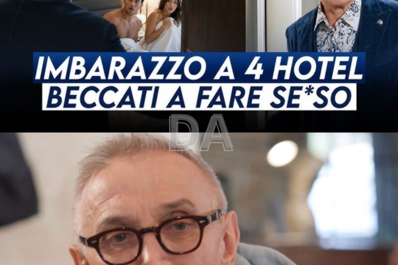 SCANDALO A 4 HOTEL: “BECCATI A FARE SESSO”, BRUNO BARBIERI COSTRETTO A FERMARE TUTTO
