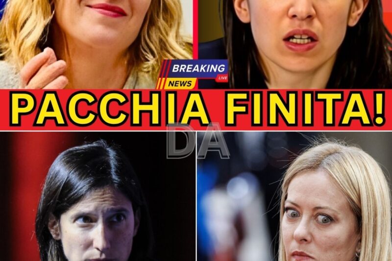 PANICO A SINISTRA! MELONI DISTRUGGE LA SCHLEIN: SIETE FINITI, GLI ITALIANI HANNO DECISO!