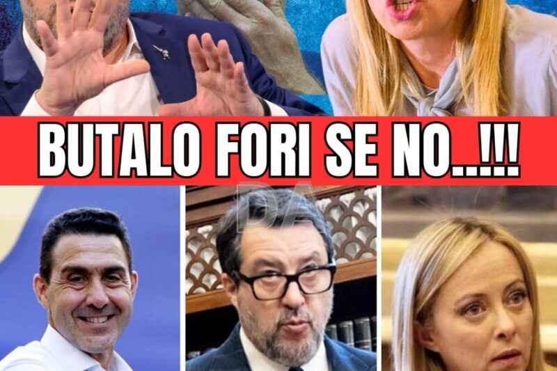 MELONI LANCIA L’AVVISO SU VANNACCI! “SE SALVINI NON INTERVIENE, LO FACCIAMO NOI!”