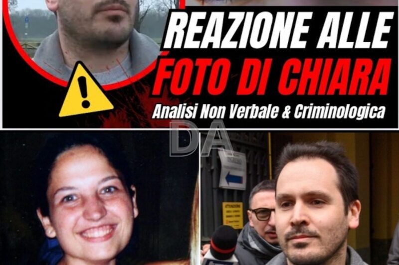 Andrea Sempio: reazione alle foto di Chiara | Analisi non verbale e criminologica