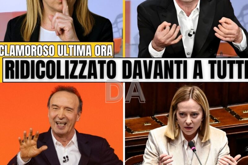 BENIGNI ATTACCA GIORGIA MELONI, LA RISPOSTA È UN’UMILIAZIONE TOTALE