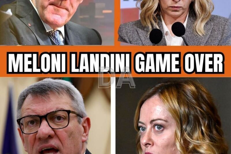 MELONI LANDINI DIRETTA SHOCK LO SCONTRO CHE STA DIVIDENDO L’ITALIA