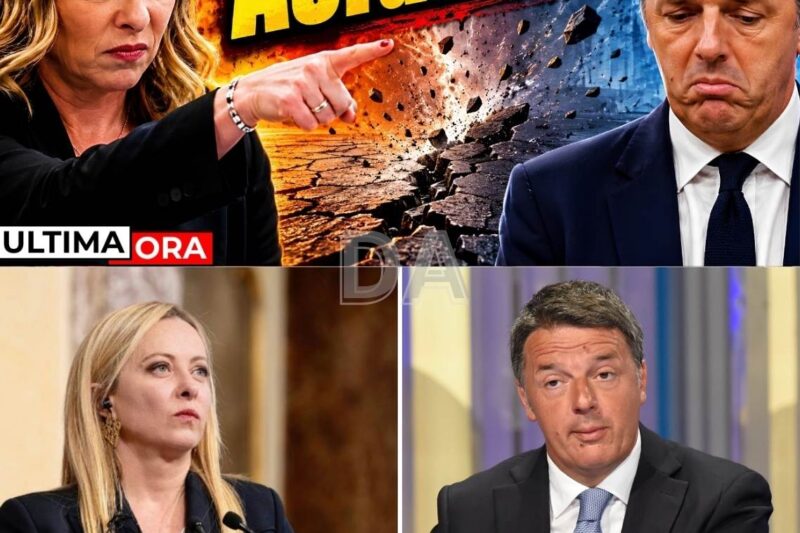 Meloni Show: bordata clamorosa a Renzi, il web esplode!