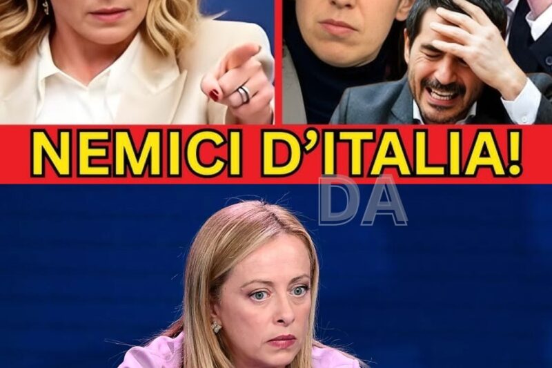 PANICO A SINISTRA! MELONI LI DISINTEGRA TUTTI: IO SALVO IL PAESE, VOI TIFATE CONTRO!