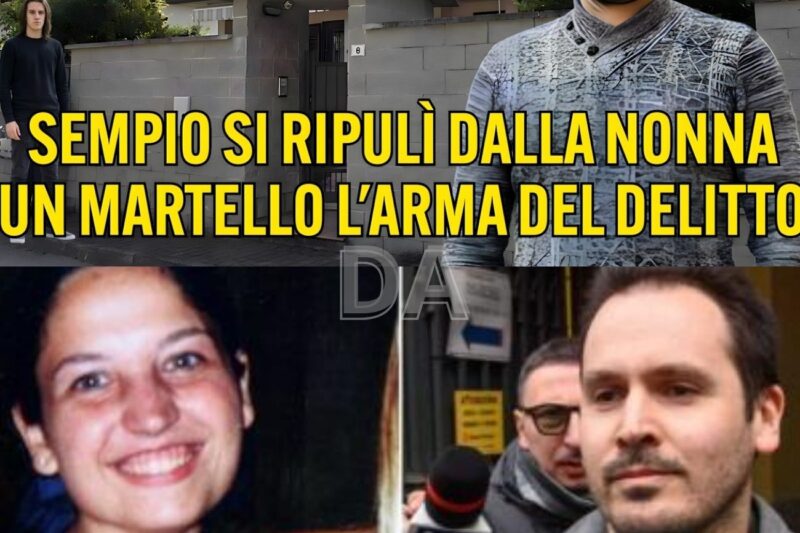 Garlasco: Chiara lottò fino alla fine. Andrea Sempio usò il martello e si ripulì a casa dalla nonna