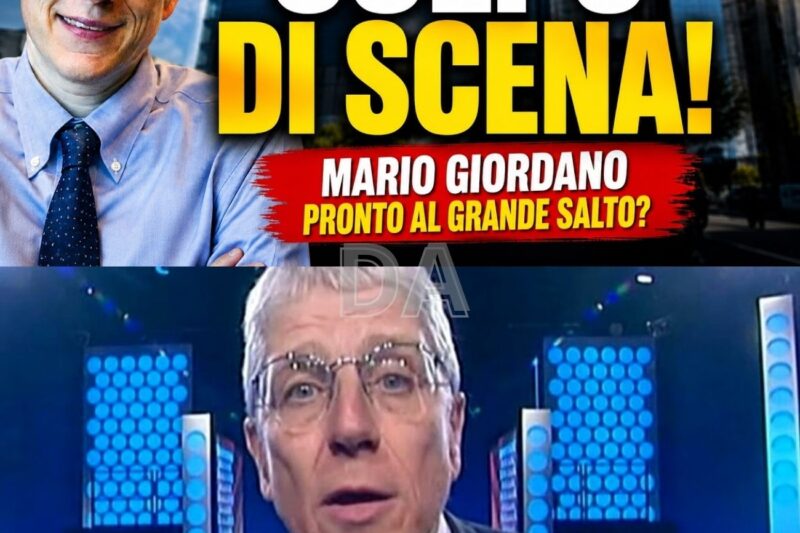 Colpo di scena per Mario Giordano: svolta inattesa in Mediaset