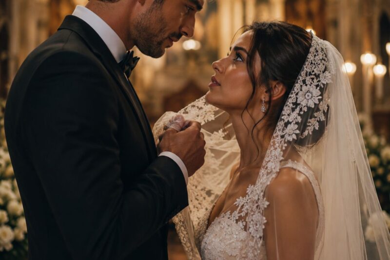 Il miliardario si preparava a un matrimonio combinato senza amore, finché il velo della sposa non è caduto, ammutolindolo.