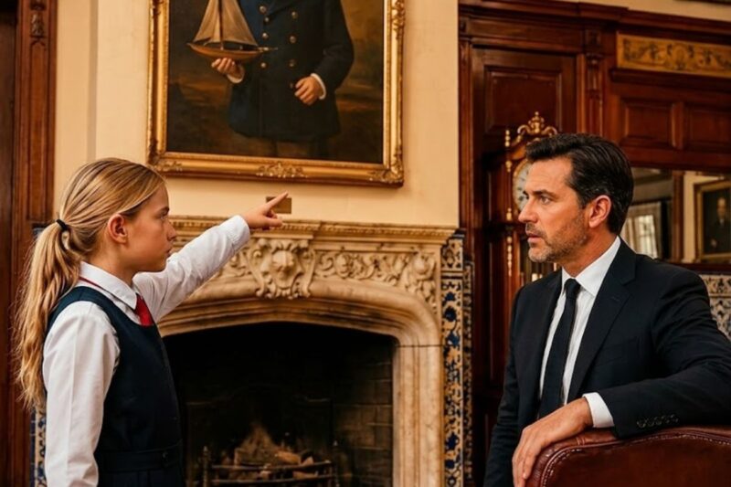 «Signore, questa bambina viveva con me all’orfanotrofio», disse la figlia della domestica… L’amministratore delegato impallidì.