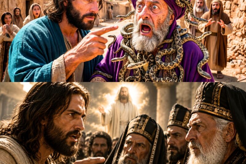 Perché Gesù definì le persone religiose una “razza di vipere”? La verità nascosta
