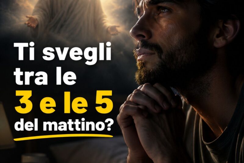 Se ti svegli tra le 3 e le 5 del mattino, ecco tre cose che devi fare immediatamente.