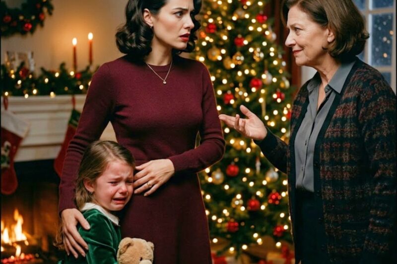 A Natale, la mamma sogghignava a mia figlia: “Non è mia nipote. Vattene”. Lei pianse per lo shock.