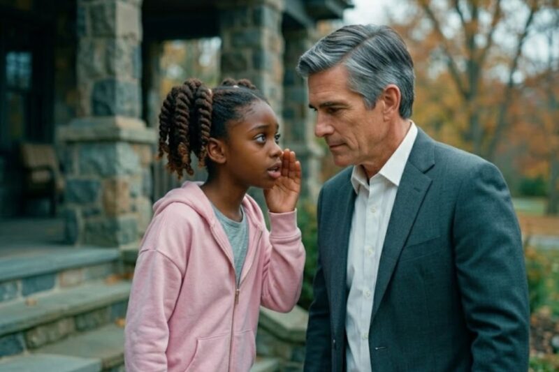 Une fillette noire de 11 ans a dit à un milliardaire : « Tais-toi, suis-moi », puis elle lui a sauvé la vie.