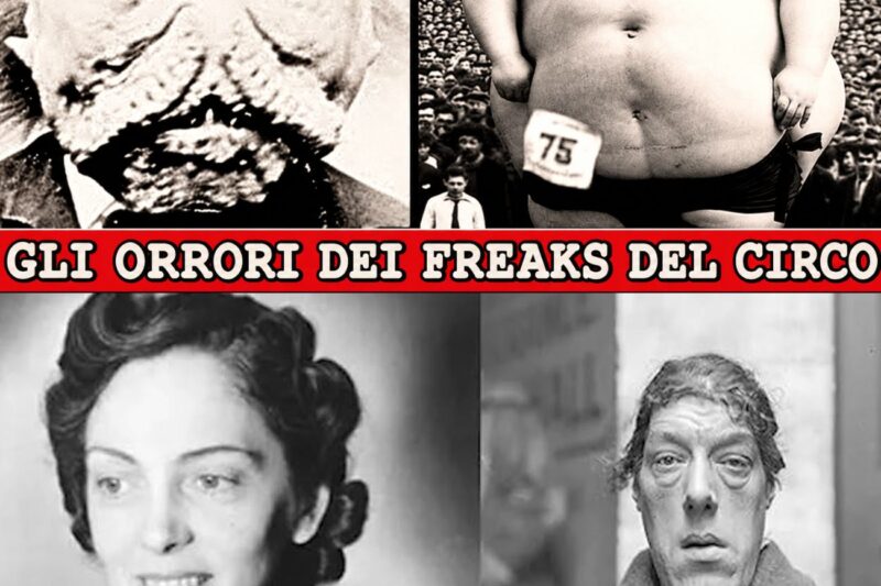 30 fenomeni da baraccone del circo banditi, realmente esistiti