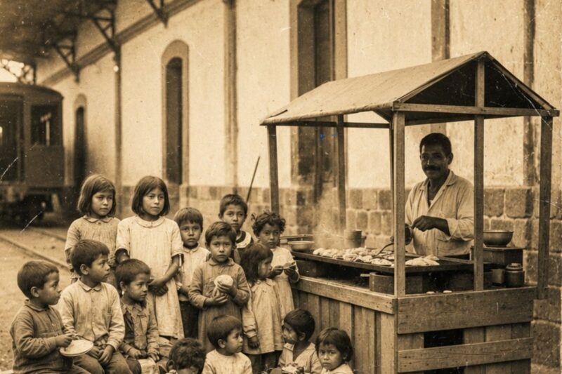 (1978, Chiapas) I tacos di Don Hilario — Sono stati preparati da bambini orfani che dormivano nella vecchia stazione