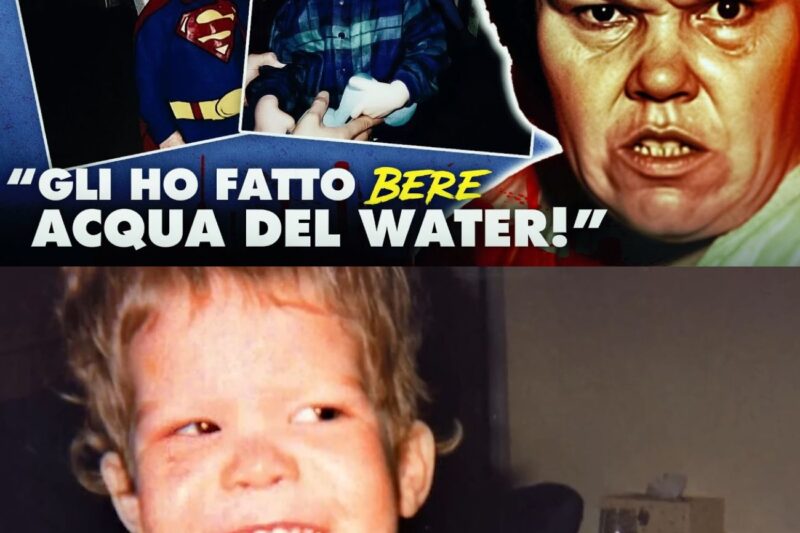 La nonna ha costretto il nipote a mangiare le sue feci.