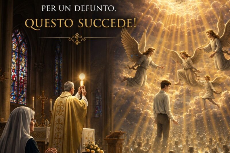 COSA SUCCEDE A UN’ANIMA QUANDO VIENE OFFERTA UNA MESSA PER LEI?