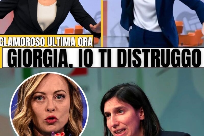 GIORGIA MELONI SMASCHERA ELLY SCHLEIN, CHE SI INNERVOSISCE E SCOPPIA LA RI…