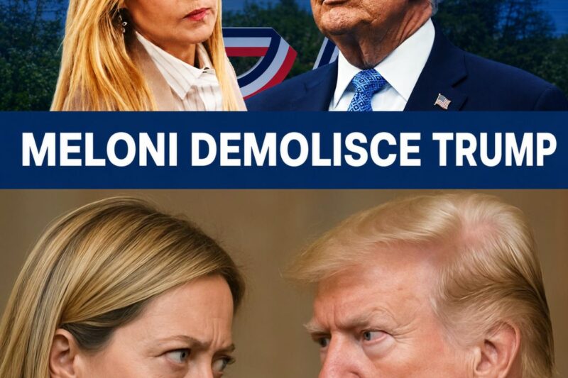 Trump intensifica la disputa con Giorgia Meloni mentre i rapporti tra Stati Uniti e Italia si inaspriscono