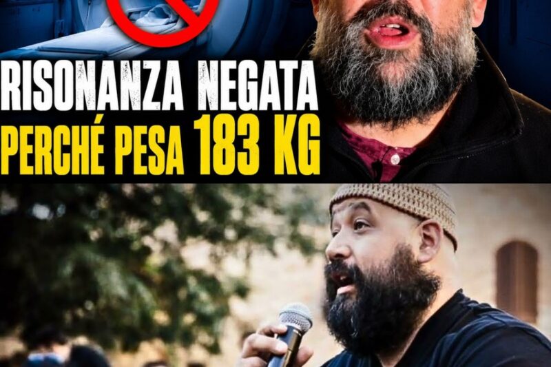 RISONANZA NEGATA AL NOTO ATTORE PERCHÉ PESA 183 CHILI: “SONO OBBESO, MA HO DIRITTO A CURARMI”
