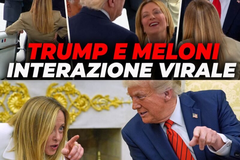 DALL’INTERNO DELLA PAUSA DEL G7 | IL LINGUAGGIO DEL CORPO DI Meloni NEI CONFRONTI DI Trump RUBA LA SCENA