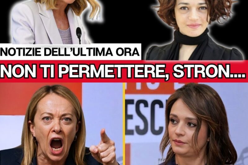 CARMEN CONSOLI DERIDE IL FISICO DI GIORGIA MELONI LA RISPOSTA DELLA PREMIER FA ESPLODERE LO STUDIO