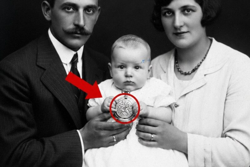 Questo ritratto del 1921 sembra carino, ma l’orologio nelle mani del bambino rivela qualcosa di inquietante.