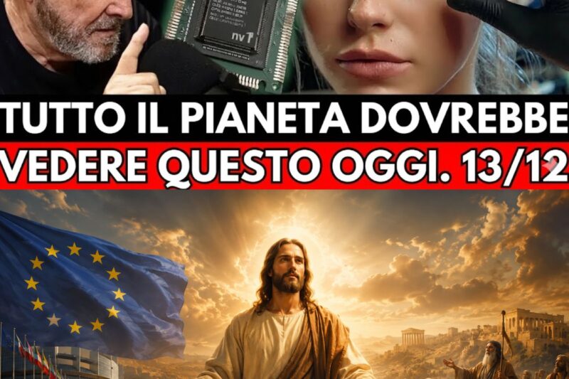 Ciò che l’UNIONE EUROPEA ha appena fatto è nella BIBBIA | J.J. Benitez