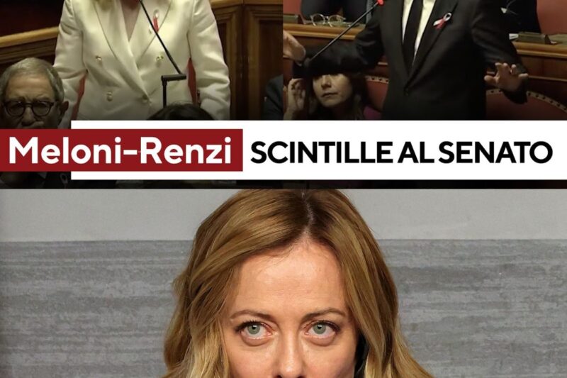 Scintille tra Renzi e Meloni: “Il costo della benzina sale”. “Mi aiuti col suo amico Bin Salman”